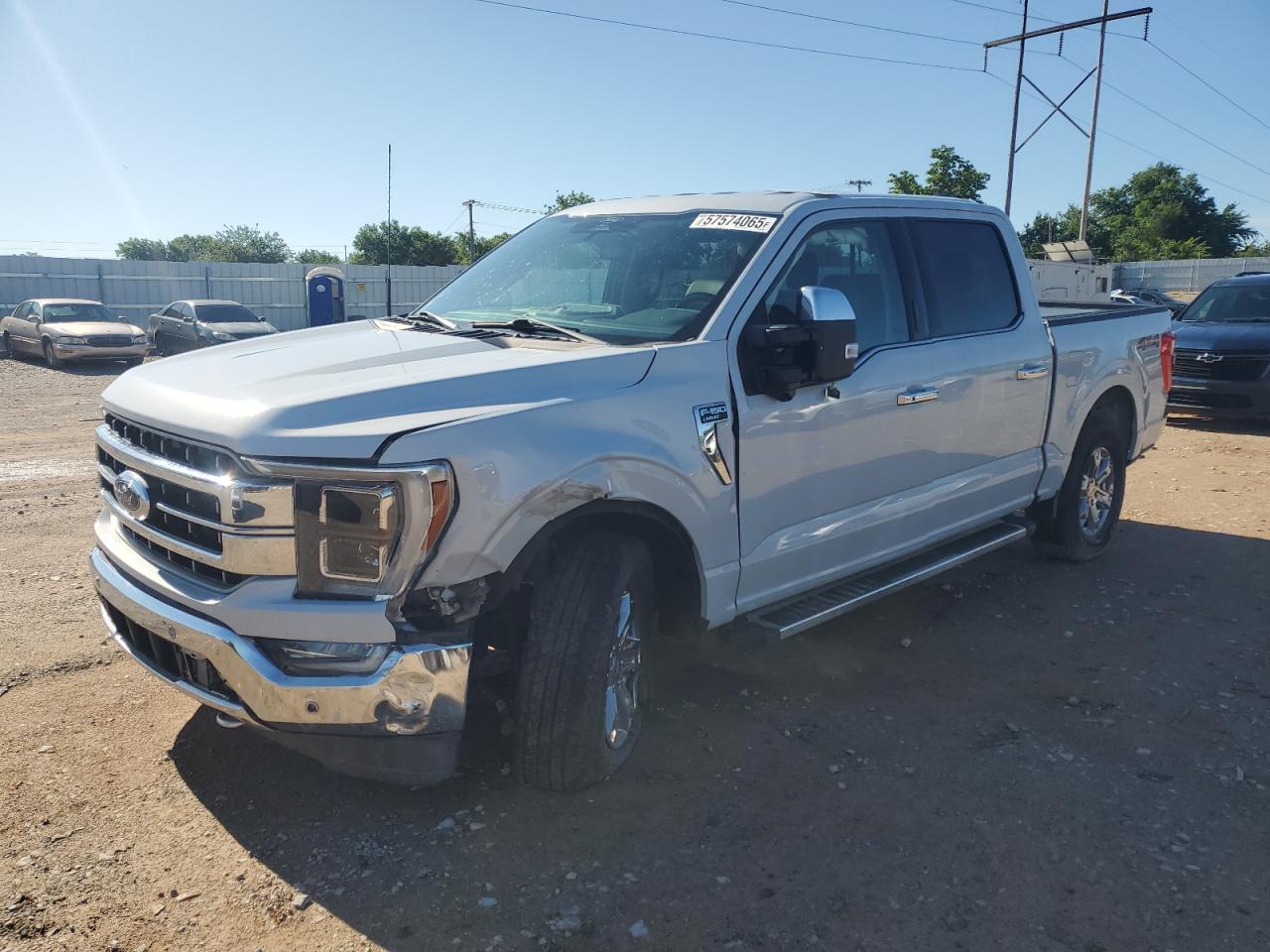 Lot #3302786896 2022 FORD F150 SUPER