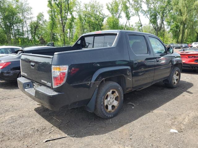 HONDA RIDGELINE 2008 black crew pic gas 2HJYK16278H514703 photo #4