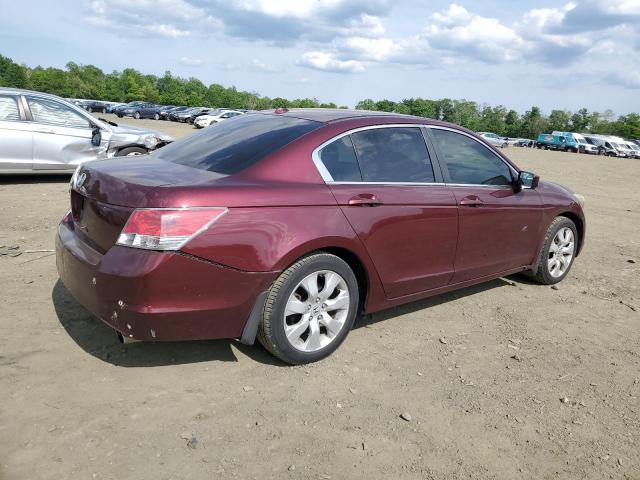 HONDA ACCORD EXL 2009 burgundy  gas 1HGCP268X9A036398 photo #4