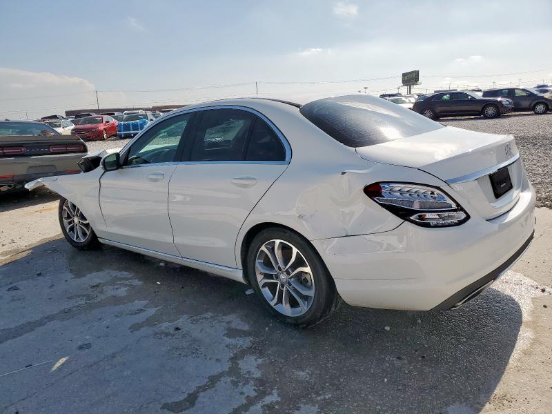 Vin: 55swf4jb4hu195483, lot: 54587055, mercedes-benz c-class 300 20172
