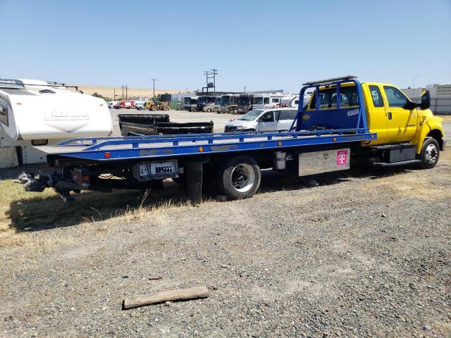 FORD F650 SUPER 2019 yellow  diesel 1FDWX6DC2KDF08474 photo #4
