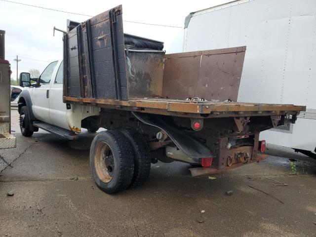 FORD F450 SUPER 2014 white crew cha gas 1FD0W4GY5EEA69287 photo #3