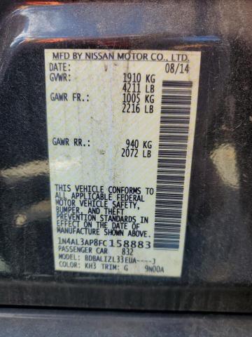 2015 NISSAN ALTIMA 2.5 - 1N4AL3AP8FC158883