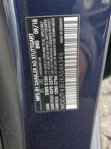 2019 MERCEDES-BENZ E 300 - WDDZF4JB3KA544346