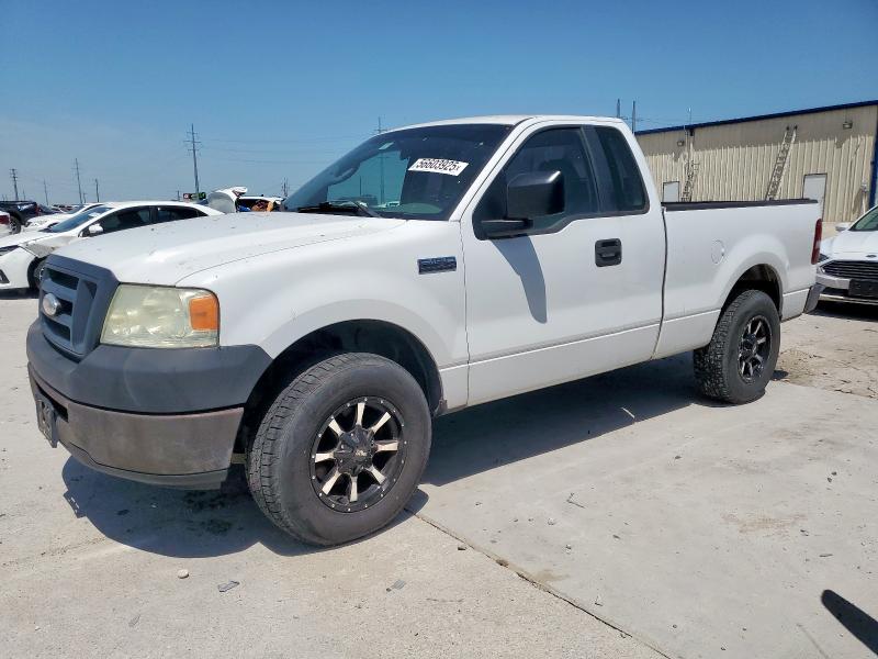 FORD F150 2008 white  gas 1FTRF12218KC49336 photo #1