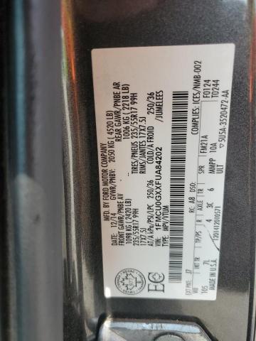 2015 FORD ESCAPE SE - 1FMCU0GXXFUA84202