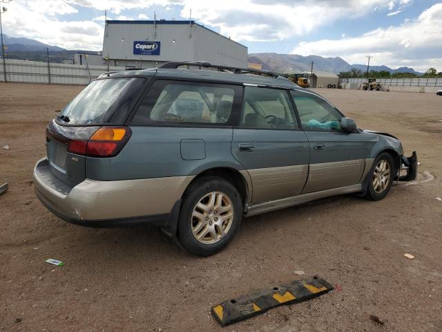 SUBARU LEGACY OUT 2001 blue  gas 4S3BH686617657326 photo #4