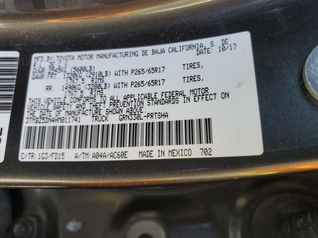 2017 TOYOTA TACOMA DOU - 3TMBZ5DN4HM011741
