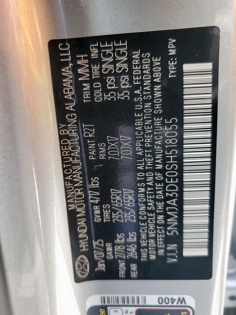 2025 HYUNDAI TUCSON SE - 5NMJA3DE0SH518055