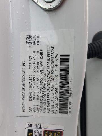 2021 ACURA RDX ADVANC - 5J8TC2H75ML023040