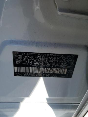 2015 LEXUS IS 250 - JTHBF1D26F5056902