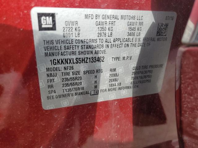 2017 GMC ACADIA DEN - 1GKKNXLS5HZ133462