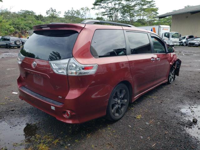 Vin: 5tdxk3dc6gs737502, lot: 57361275, toyota sienna se 20163