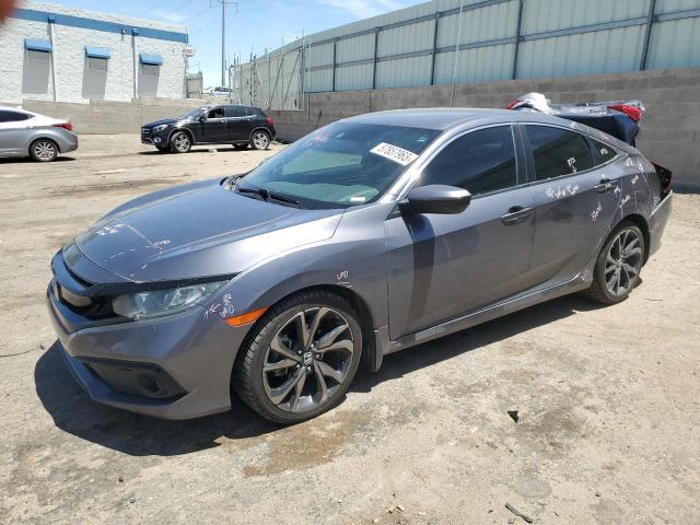 Vin: 2hgfc2f89lh581848, lot: 57857965, honda civic sport 2020 img_1