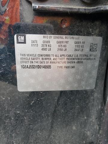 1g6aj5s31d0149905 - 2013 Cadillac ats performance - #57776605