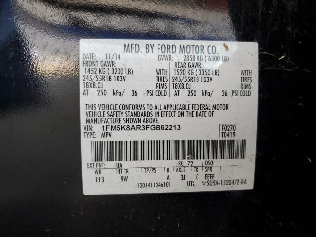 2015 FORD EXPLORER P - 1FM5K8AR3FGB62213