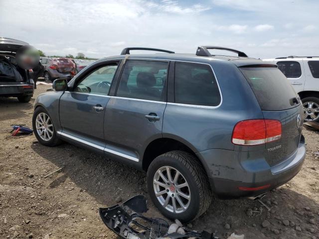 VOLKSWAGEN TOUAREG 4. 2004 blue  gas WVGCM67L64D022129 photo #3