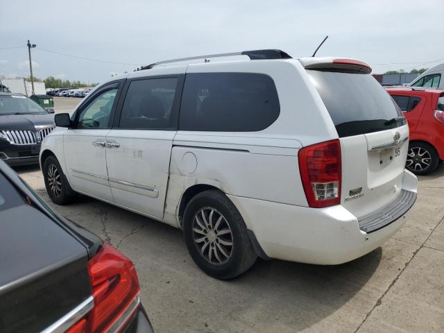 KIA SEDONA EX 2012 white sports v gas KNDMH4C75C6420641 photo #3