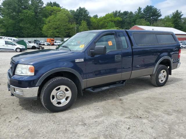 FORD F150 2004 blue  gas 1FTRF14W84NA81011 photo #1