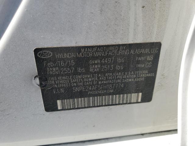 2015 HYUNDAI SONATA SE - 5NPE24AF5FH187774