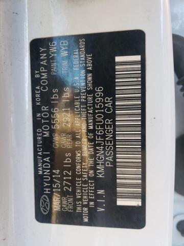 2015 HYUNDAI GENESIS 5. KMHGN4JF6FU015996