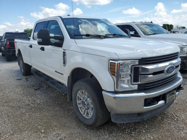 FORD F350 SUPER 2019 white  diesel 1FT8W3BT3KEG13701 photo #1