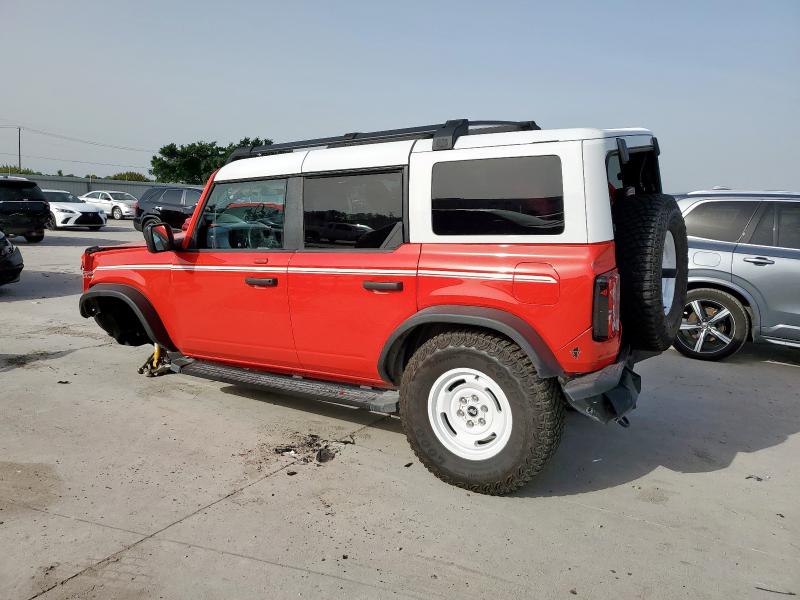 Vin: 1fmee4dp8pla40689, lot: 57062705, ford bronco her heritage limited 20232