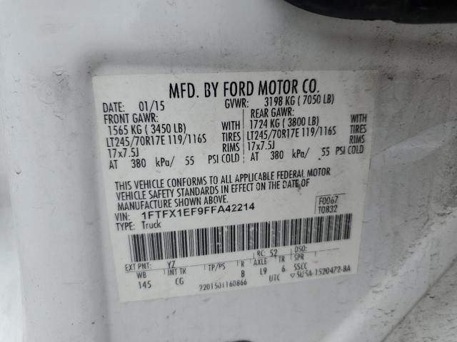 2015 FORD F150 SUPER - 1FTFX1EF9FFA42214