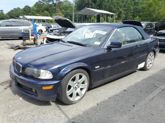 BMW 325 CI 2003 blue  gas WBABS33423PG90834 photo #1