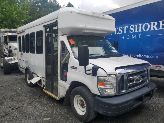 FORD ECONOLINE 2017 white cutaway gas 1FDEE3FS3HDC61785 photo #1