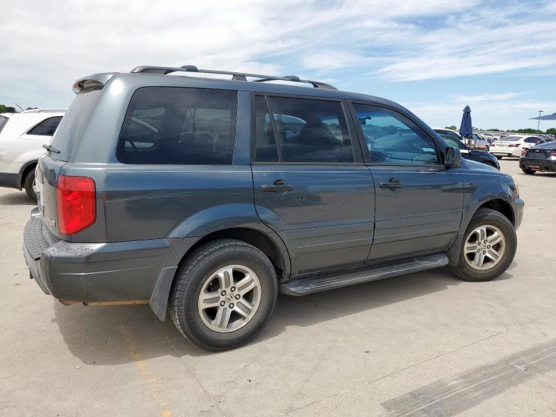 HONDA PILOT EXL 2005 gray 4dr spor gas 5FNYF185X5B029053 photo #4