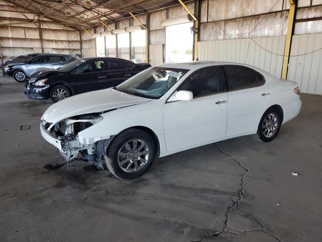 LEXUS ES330 2004 white  gas JTHBA30G745044962 photo #1