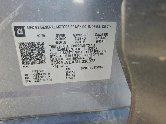 2020 GMC TERRAIN SL - 3GKALVEX3LL310072