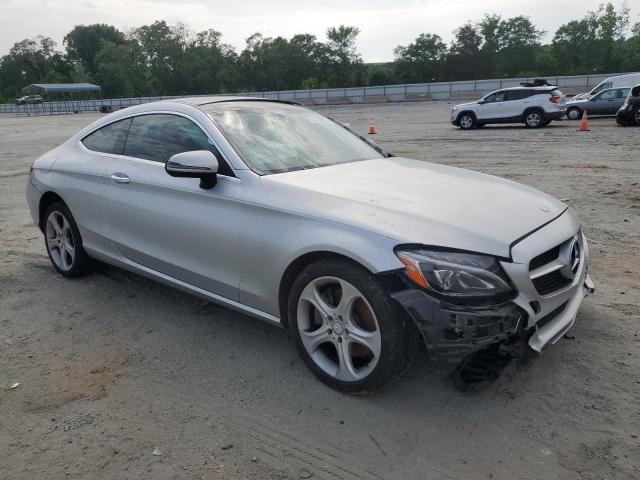 Vin: wddwj4kb1hf332816, lot: 57323005, mercedes-benz c-class 300 4matic 20174