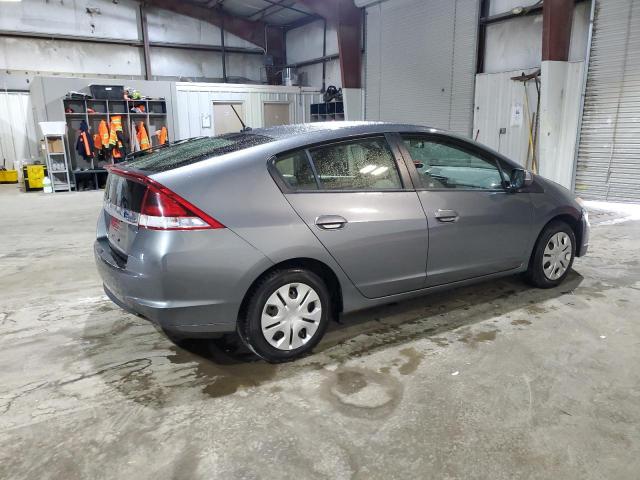 HONDA INSIGHT 2013 gray hatchbac hybrid engine JHMZE2H36DS002735 photo #4