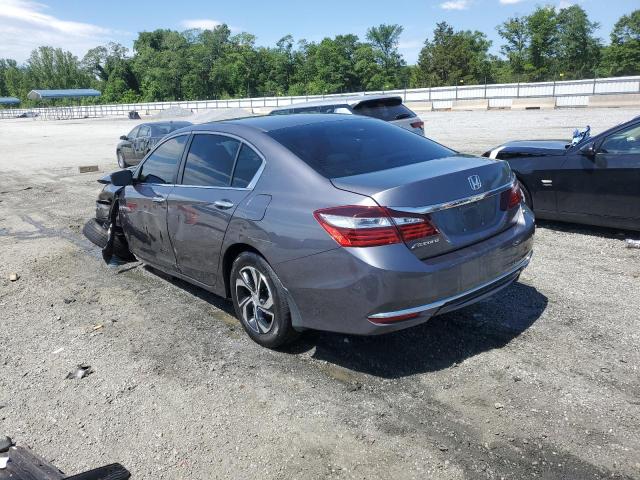 Vin: 1hgcr2f30ga213262, lot: 57407775, honda accord lx 20162