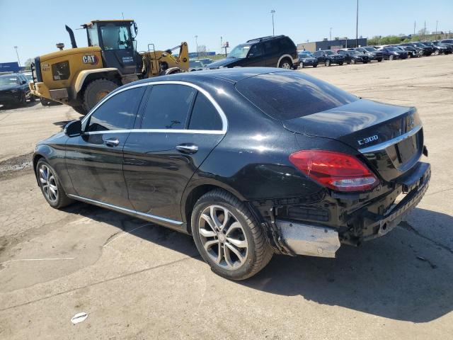 Vin: 55swf4kb3hu188989, lot: 55088305, mercedes-benz c-class 300 4matic 20172