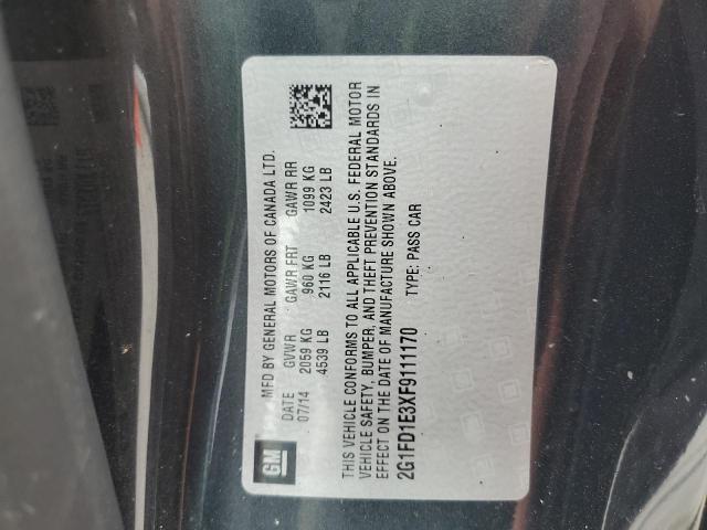 2015 CHEVROLET CAMARO LT #3308406278