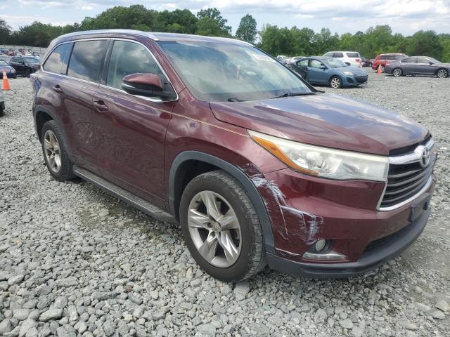 Vin: 5tdykrfh6fs101208, lot: 55509605, toyota highlander limited 20154