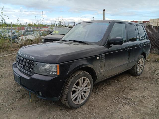 LAND ROVER RANGE ROVE 2011 black  gas SALMF1D42BA352103 photo #1