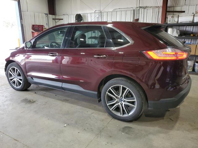 Vin: 2fmpk4k93kbb22585, lot: 58219605, ford edge titanium 20192