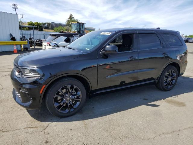 DODGE DURANGO GT 2021 black  flexible fuel 1C4RDHDGXMC626239 photo #1