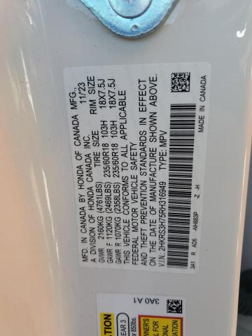2024 HONDA CR-V EXL - 2HKRS3H75RH316949