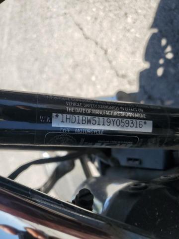 2009 HARLEY-DAVIDSON FLSTC 1HD1BW5119Y059316