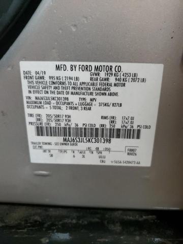2019 FORD ECOSPORT S - MAJ6S3JL5KC301398