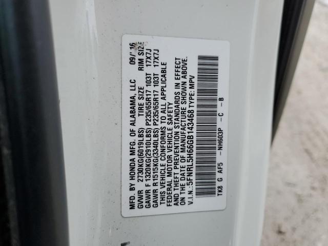 2016 HONDA ODYSSEY EX 5FNRL5H66GB143468