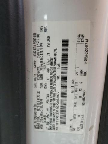 2016 FORD TRANSIT T- - 1FTYR1ZM1GKA62977
