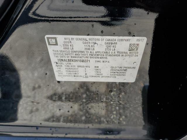 2017 CHEVROLET EQUINOX LS - 2GNALBEK0H1605371