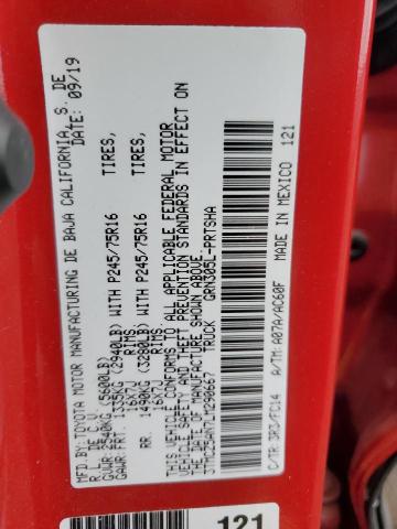2020 TOYOTA TACOMA DOU 3TMCZ5AN7LM290667