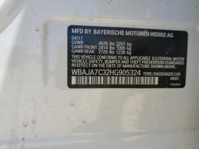 2017 BMW 530 XI - WBAJA7C32HG905324